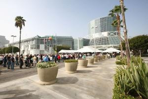 Dans les all�es du salon automobile international de Los Angeles